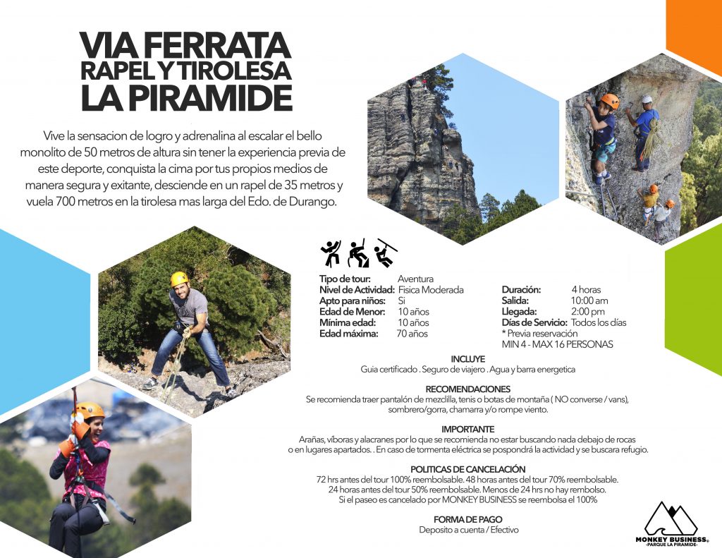 VIA FERRATA LA PIRAMIDE